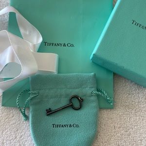 Tiffany & Co Titanium Key Pendant